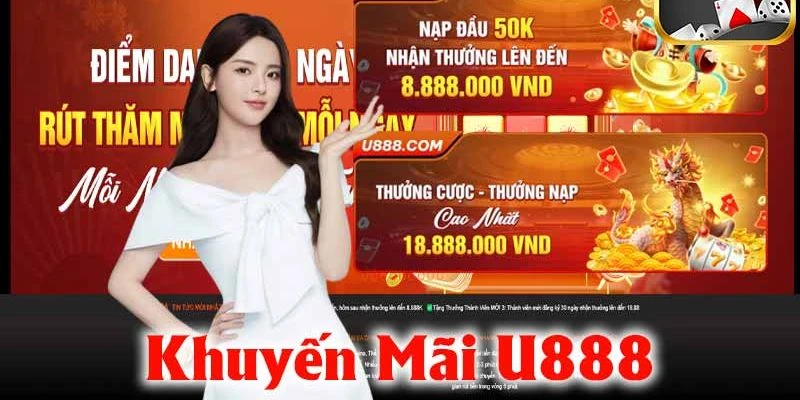 Một số câu hỏi liên quan tới việc nhận thưởng khuyến mãi U888