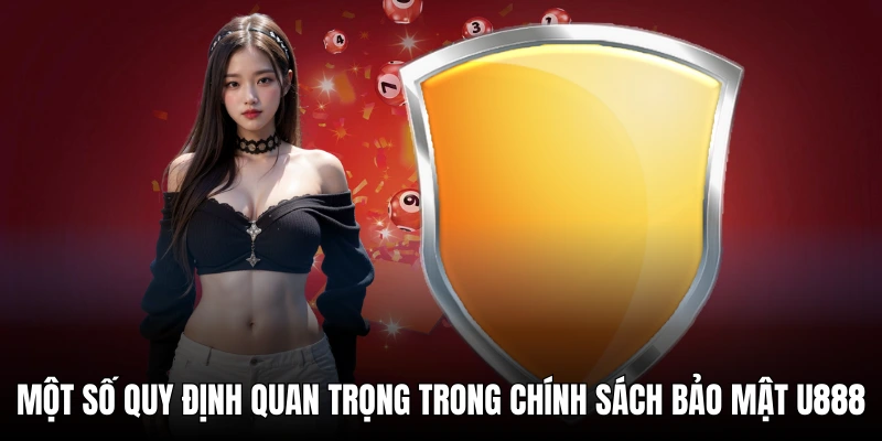 Những nội dung trọng điểm được thể hiện trong chính sách bảo mật U888