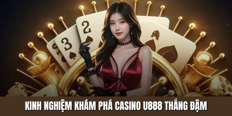 Kinh nghiệm khám phá Casino U888 thắng đậm